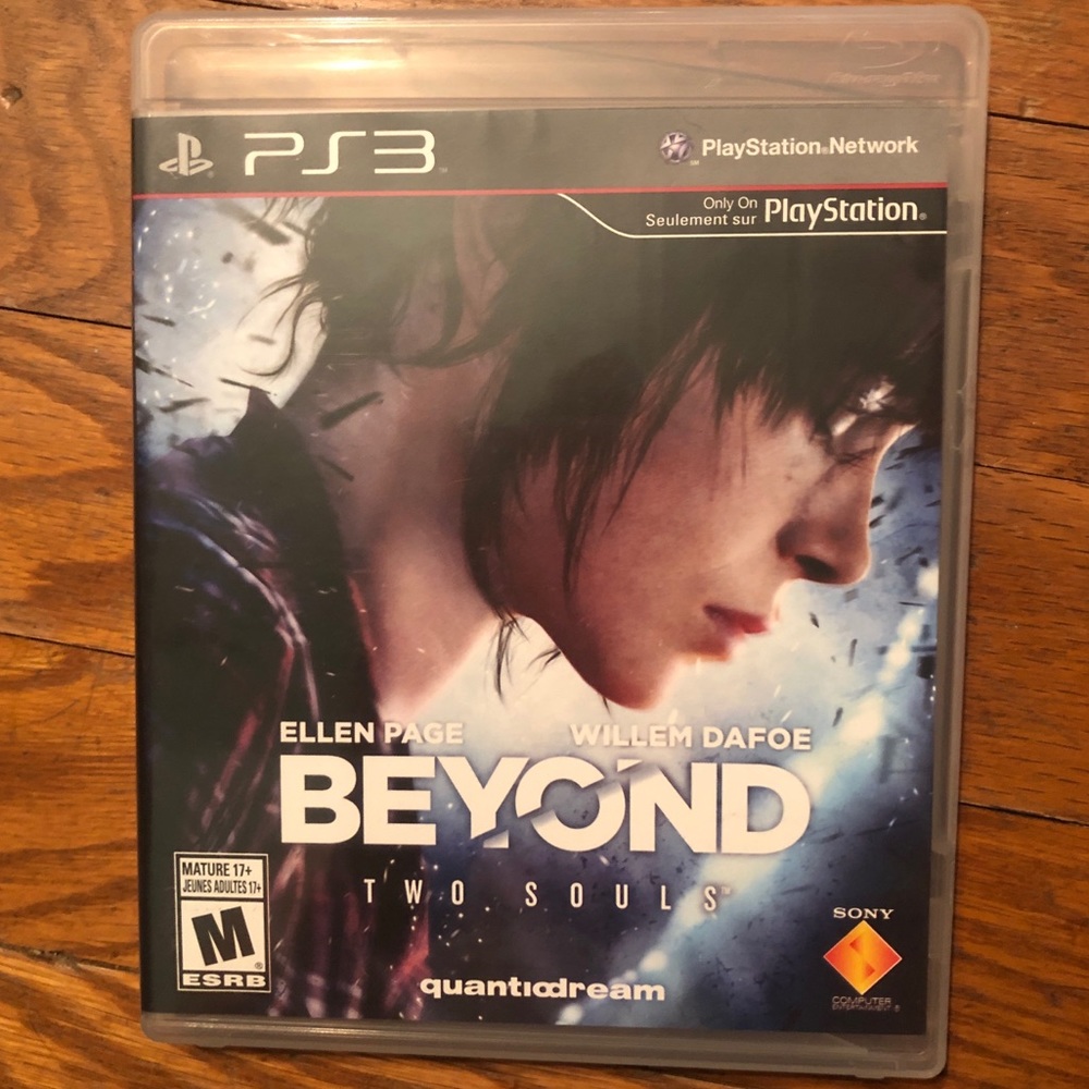 New Unplayed PS3 Beyond: Two Souls game